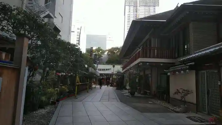 露天神社(お初天神)の周辺