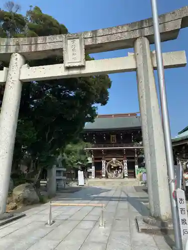 宮地嶽神社の鳥居