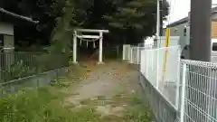 神社(名称不明)の鳥居