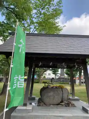 当別神社の手水舎