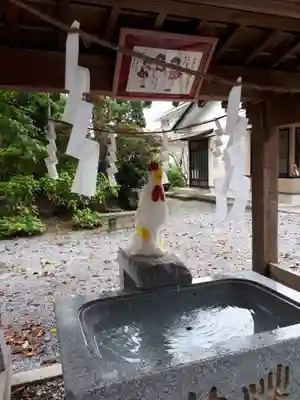 鷲宮神社の手水舎