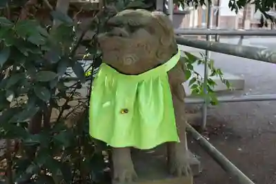 下総国三山　二宮神社の狛犬