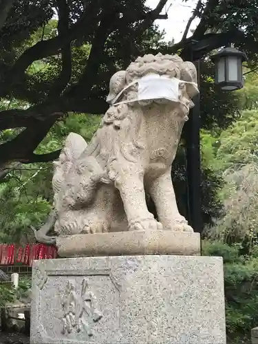 平塚八幡宮の狛犬