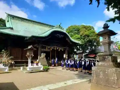 下総国三山　二宮神社の本殿・本堂