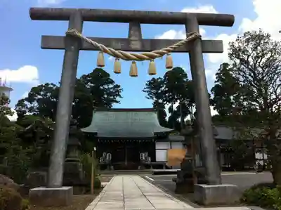 埴生神社の鳥居