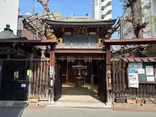 浪速寺の山門・神門