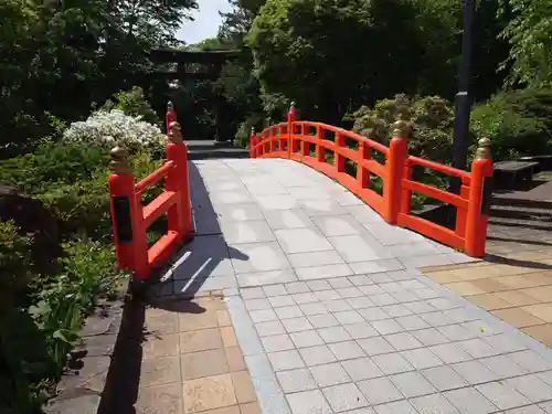 宮城縣護國神社の庭園
