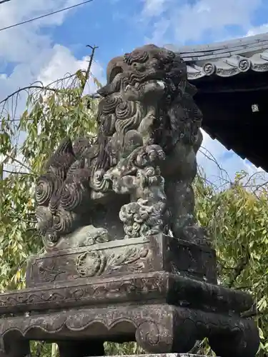 吒枳尼天（法伝寺）の狛犬