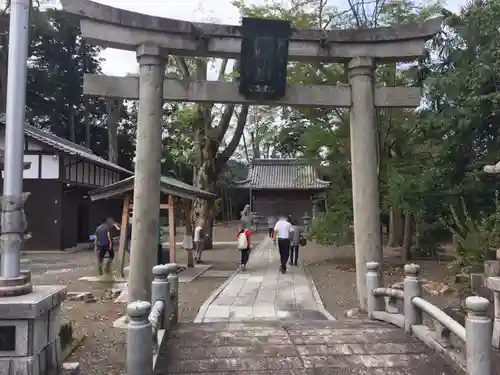 井上神社の鳥居