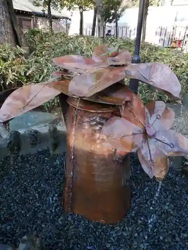 櫻木神社の手水舎