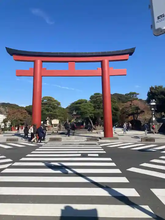 鶴岡八幡宮の鳥居