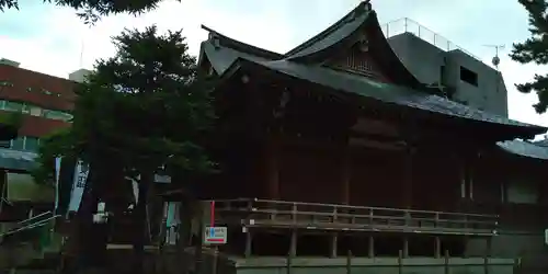 鳩森八幡神社の本殿・本堂