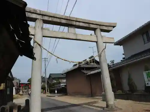 日吉神社の鳥居