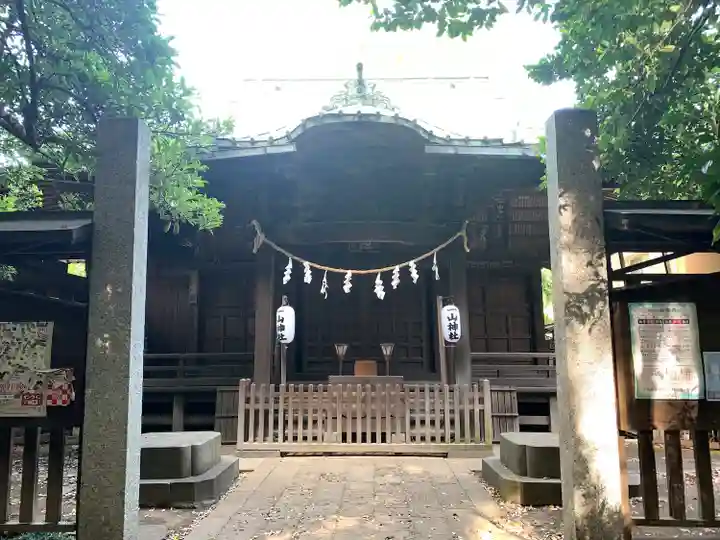 一山神社の本殿・本堂