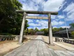 松江護國神社の鳥居