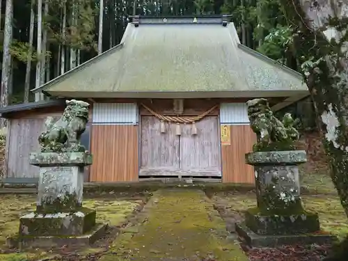 白鳥神社の本殿・本堂