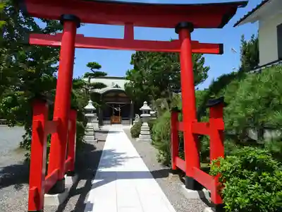 久之浜諏訪神社の鳥居