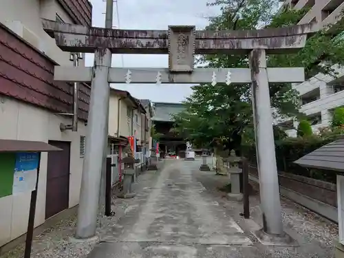 穴切大神社の鳥居