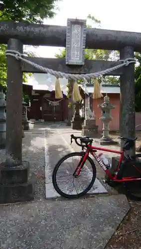 阿波須神社の鳥居