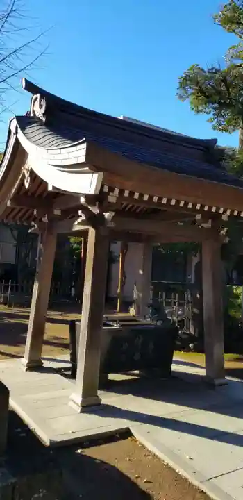日枝神社の手水舎