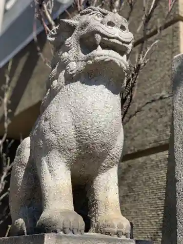 小野照崎神社の狛犬