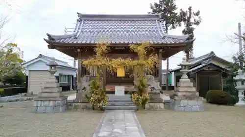 薮田神社の本殿