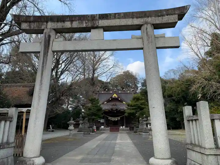 玉敷神社の鳥居