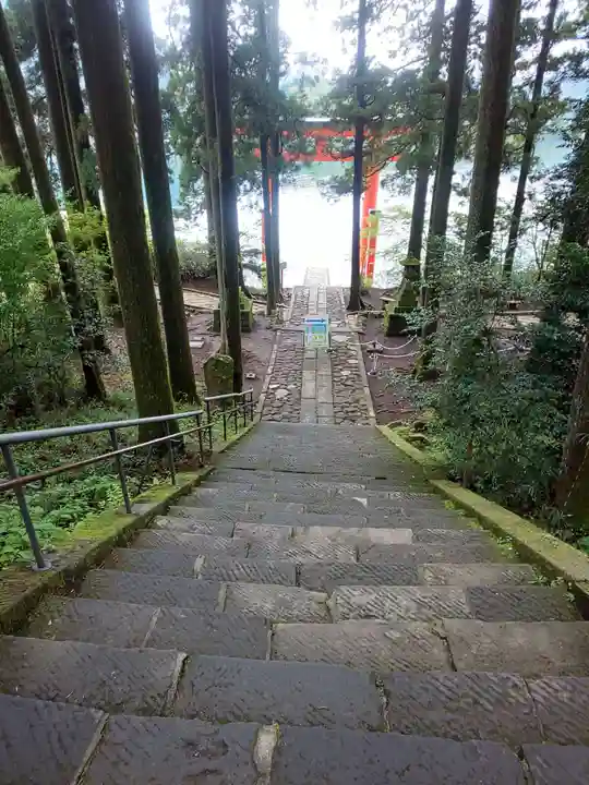 箱根神社の景色