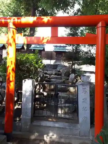 羊神社の鳥居