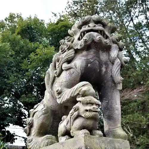 神炊館神社 ⁂奥州須賀川総鎮守⁂の狛犬