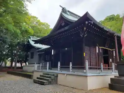 新曽氷川神社の本殿・本堂