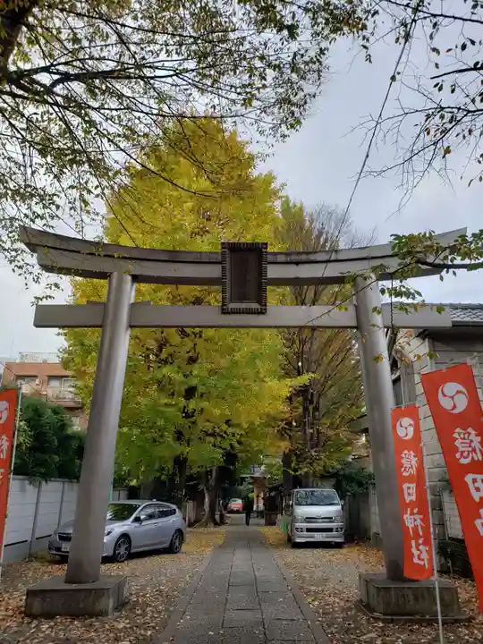 穏田神社(東京都)