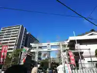 青砥神社の鳥居
