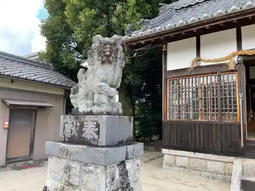 鹿島神社の狛犬