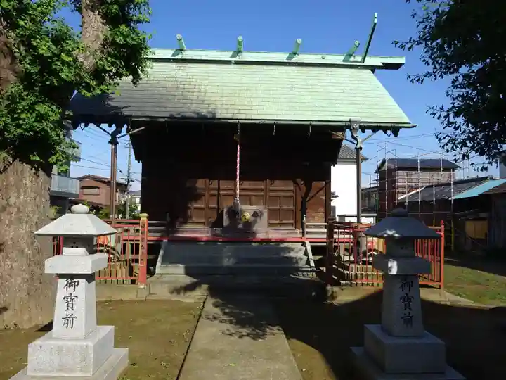 本行徳神明社(神明宮)の本殿・本堂