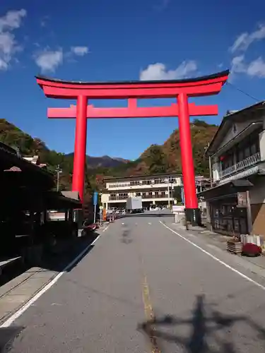 榛名神社の鳥居