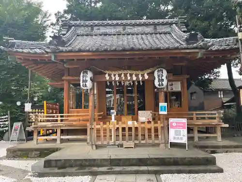 川越熊野神社の本殿