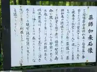 薬師如来像の歴史