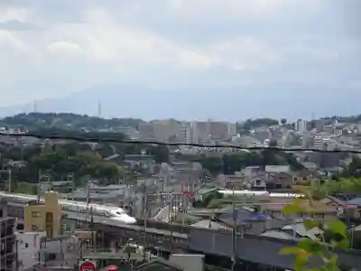 富士山神社の景色