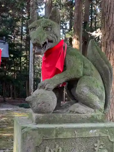 大田原神社の狛犬