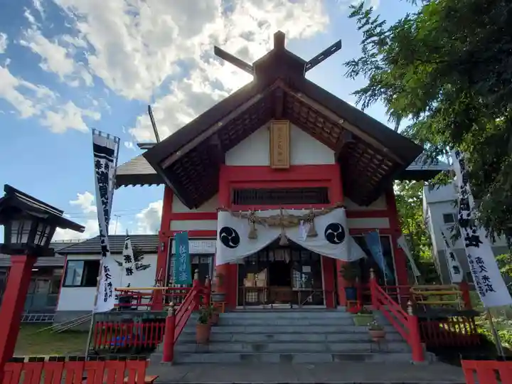 潮見ヶ岡神社の本殿・本堂