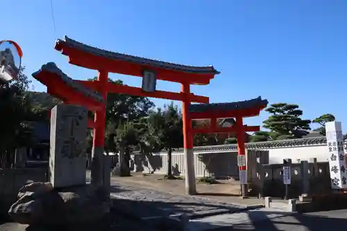 天皇寺の鳥居