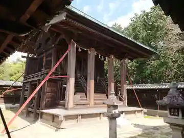 八剣神社の本殿・本堂