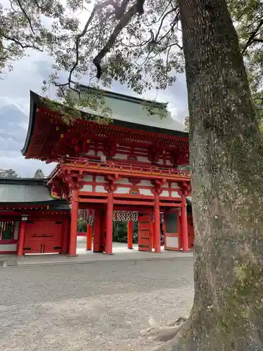 武蔵一宮氷川神社の山門