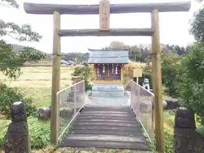 かっぱ神社の鳥居