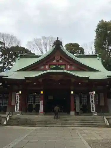 世田谷八幡宮の本殿・本堂