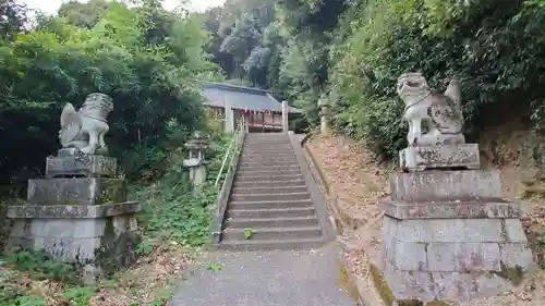 大山神社の狛犬