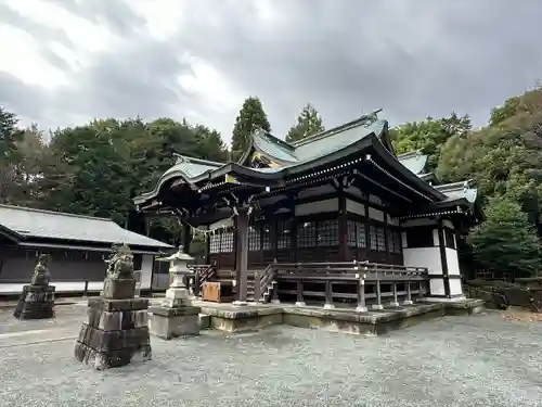 落合白山神社の本殿・本堂