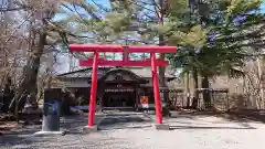 無戸室浅間神社(船津胎内神社)の鳥居