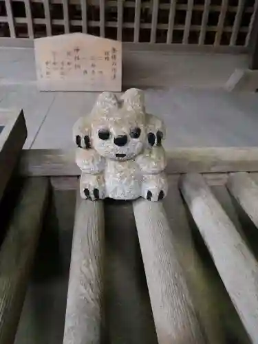 五所駒瀧神社の狛犬